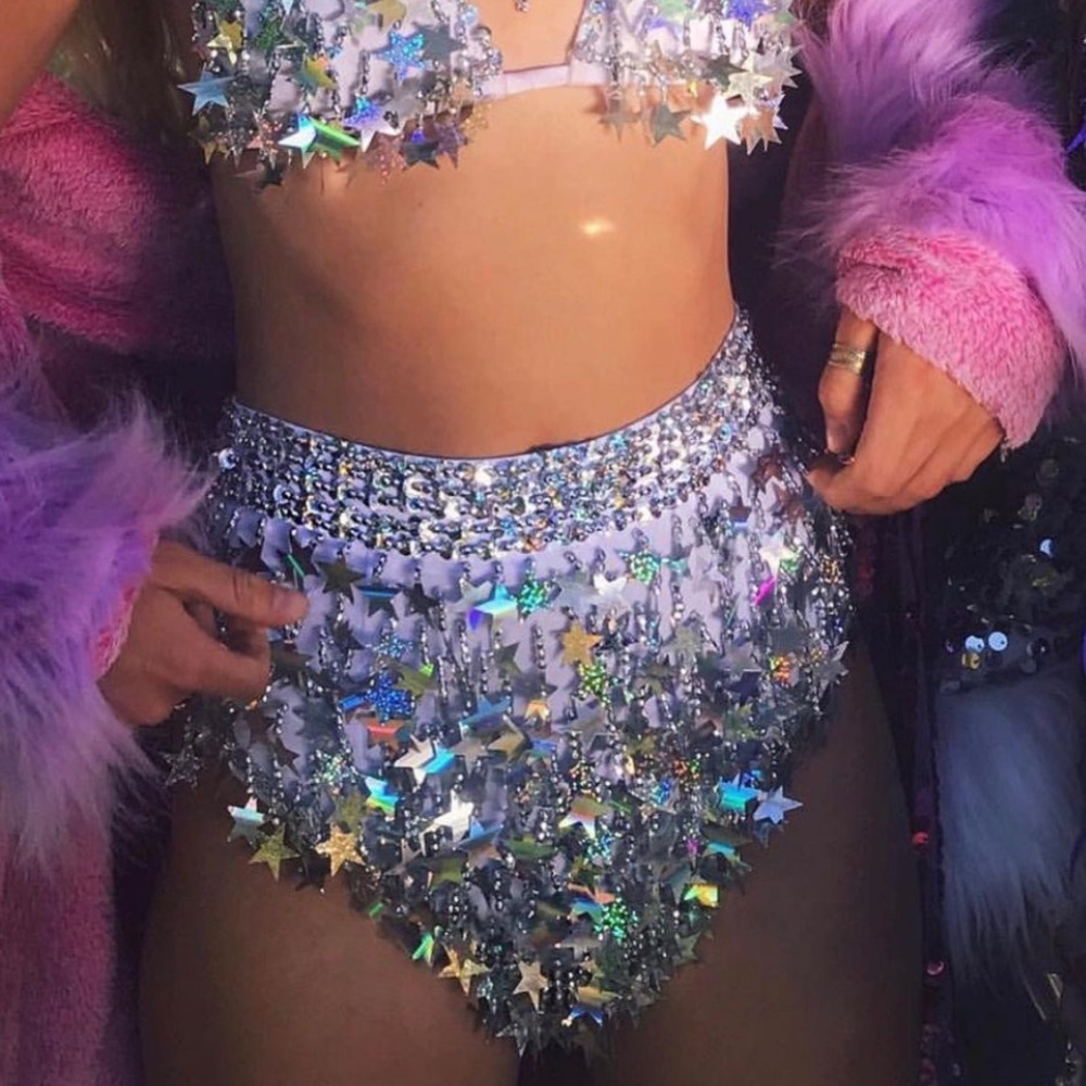 Easy Tiger Super Star Sequin Hot Pants